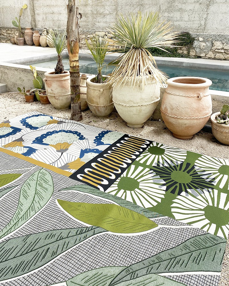 Tapis Bamako intérieur/extérieur