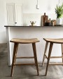 Rinto teak stool