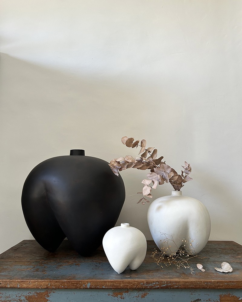 Ceramic Sumo Vase by 101Copenhagen
