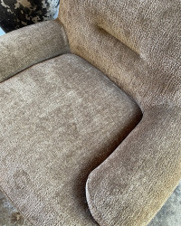 Recycled polyester Uma Swivel armchair