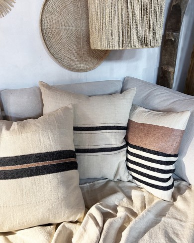 Linen Cushion Cover by Libeco
