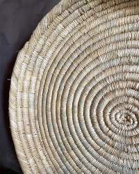 Palm fiber tray