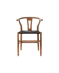 Recycled teak & Woven rope Chair ROB