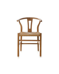 Recycled teak & Woven rope Chair ROB