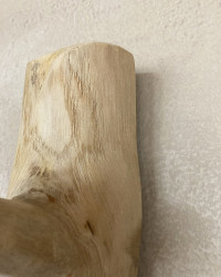 Patère branche d'arbre en bois naturel