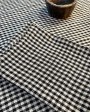 Linen checked Olsson tablecloth