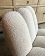 Fauteuil Toe en tissu bouclé par 101 Copenhagen