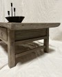 Elm coffee table N°84 - unique piece