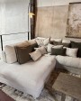 Linen natural 6PL Heaven Sofa Set 3