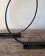 Oxidised steel Circle Wabi Sabi lamp by Maison de Vacances