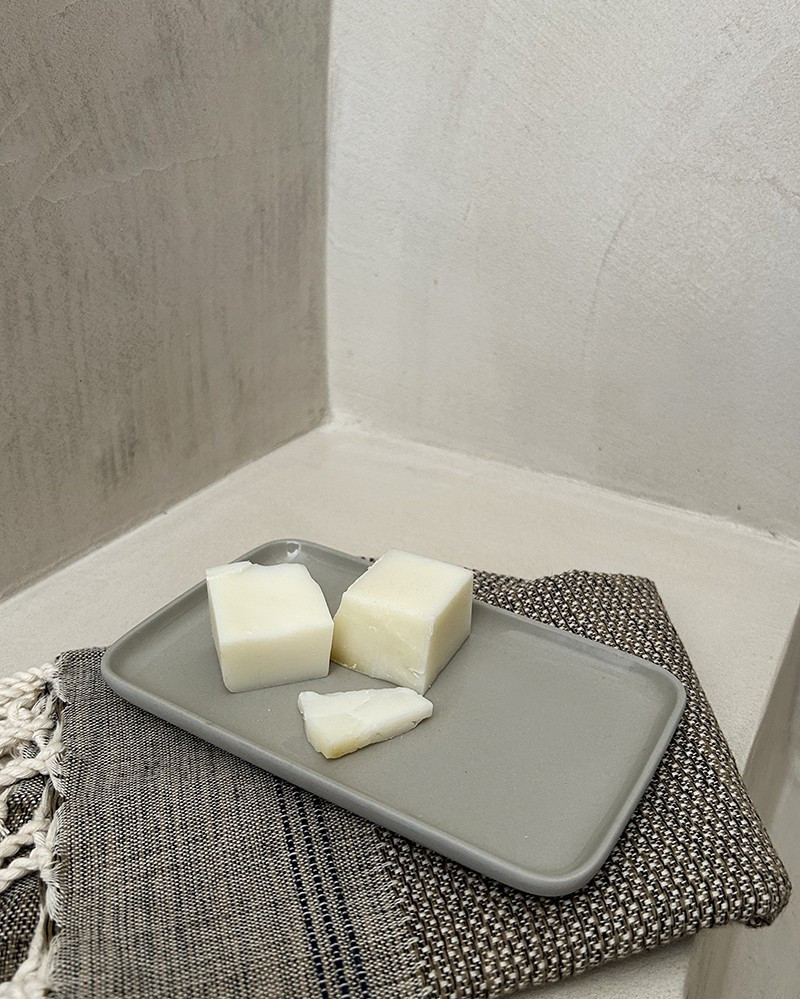 Plateau à savon en porcelaine
