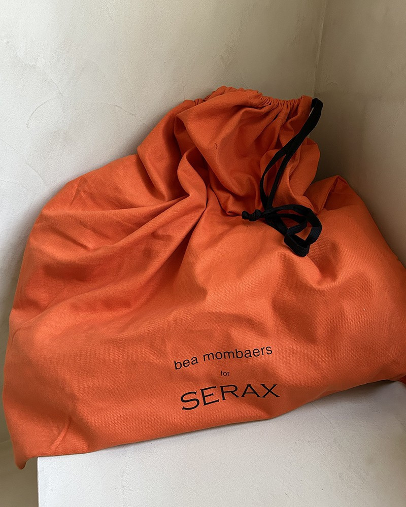 Leather olive week-end bag