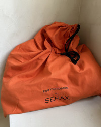 Sac week-end en cuir noir