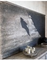 Creased paper Marcheur panel - Limited Edition