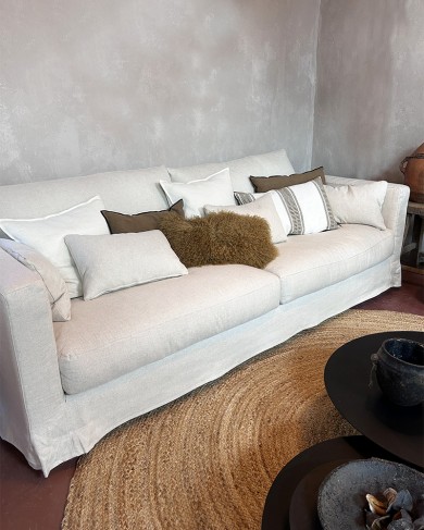 Linen & Cotton Sofa HEAVEN 3PL