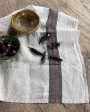Linen Dock Green kitchen towel by Libeco