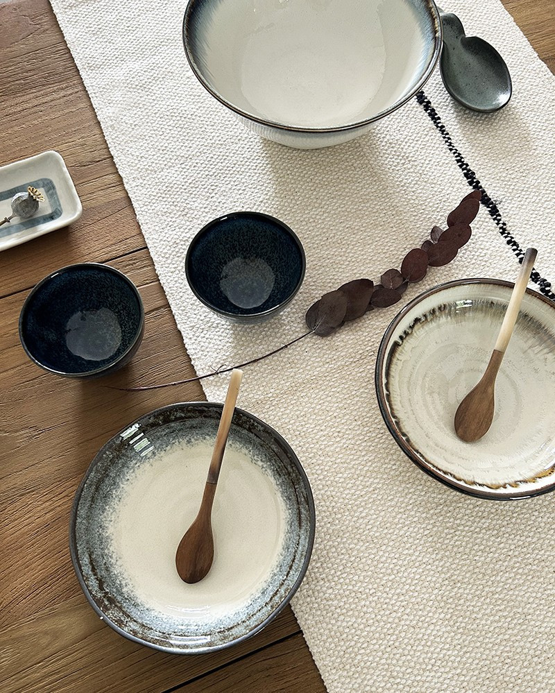 Chemin de table Fuse en coton