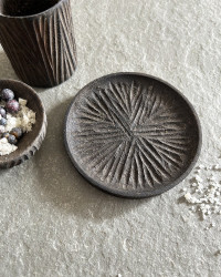 Accessoires de table Kerf en bois de manguier