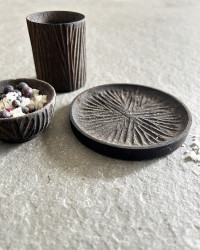 Mango wood Kerf table accessories