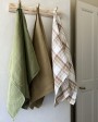 Linen Mustard kitchen towel/apron