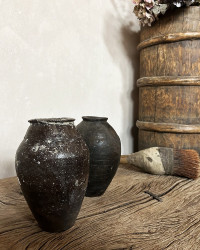 Terracotta little Song jar - unique piece