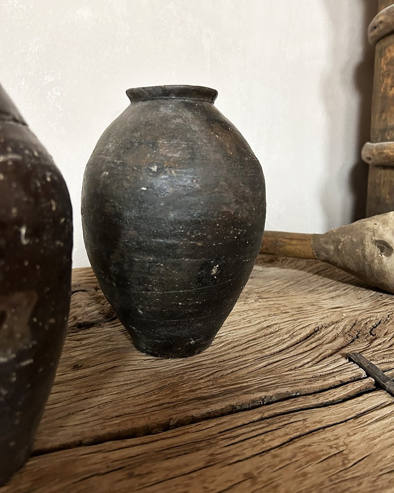 Terracotta little Song jar - unique piece