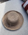 Tea raffia Rose hat - handmade