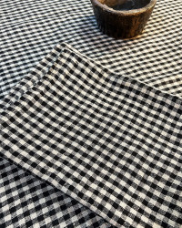Nappe Olsson carreaux en lin
