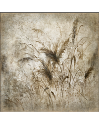 Creased paper Plumeros panel - Limited Edition