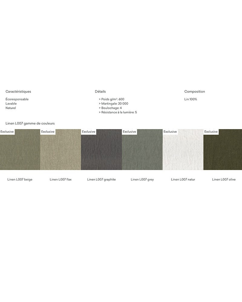 Linen Divan Sofa Heaven 3pl - Modular