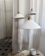 Terracotta Matte White Lisette pendant lamp