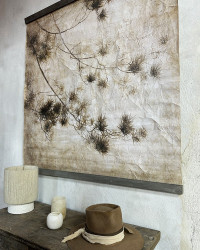 Creased paper Ramas Pinos panel - Limited Edition