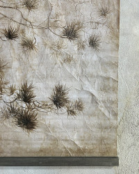 Creased paper Ramas Pinos panel - Limited Edition