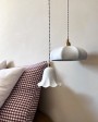 Porcelain Matte White Maria pendant lamp