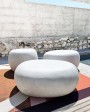 Outdoor Clay Fiber Coffee Table/Footstool