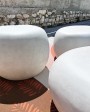 Outdoor Clay Fiber Coffee Table/Footstool