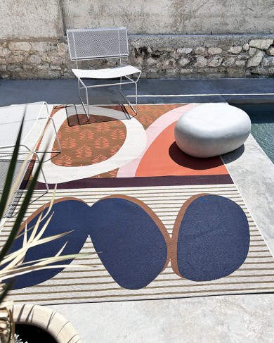 Bora Bora Carpet in polypropylene Inside/Outside