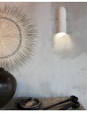 Chamotte sandstone Rosario wall lamp by Enamoura