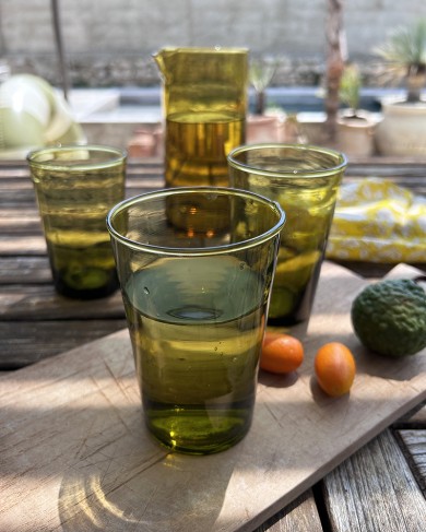 Verre Mons bullé