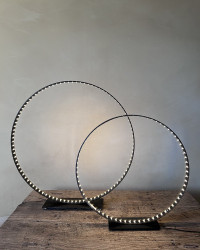 Lampe Cercle Wabi Sabi par Maison de Vacances x Le Deun