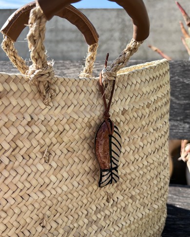 Palm leafs Basket bag
