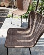 Steel & polyfiber Certosa chair