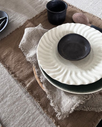Serviette de table AquaVireo en lin