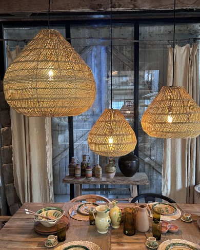 Seagrass Zarbout pendant lamp