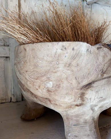 Raw teck Rumba pot - unique piece