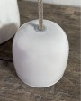 Pi & Vita Meli Melo varnished ceramic pendant lamp by The Gentle Factory