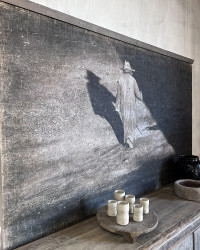 Creased paper Marcheur panel - Limited Edition